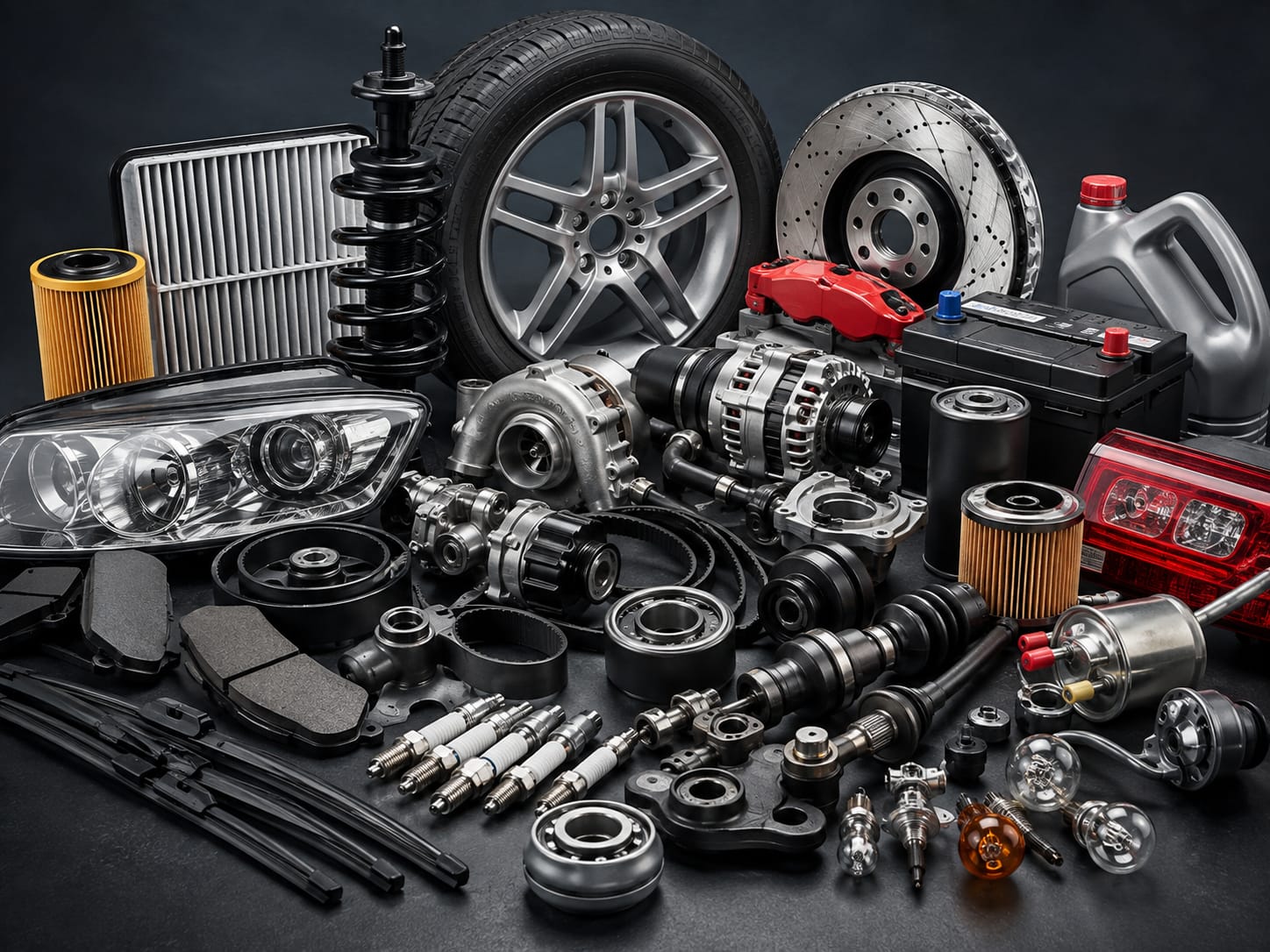 Auto parts and accessories imported into Pakistan