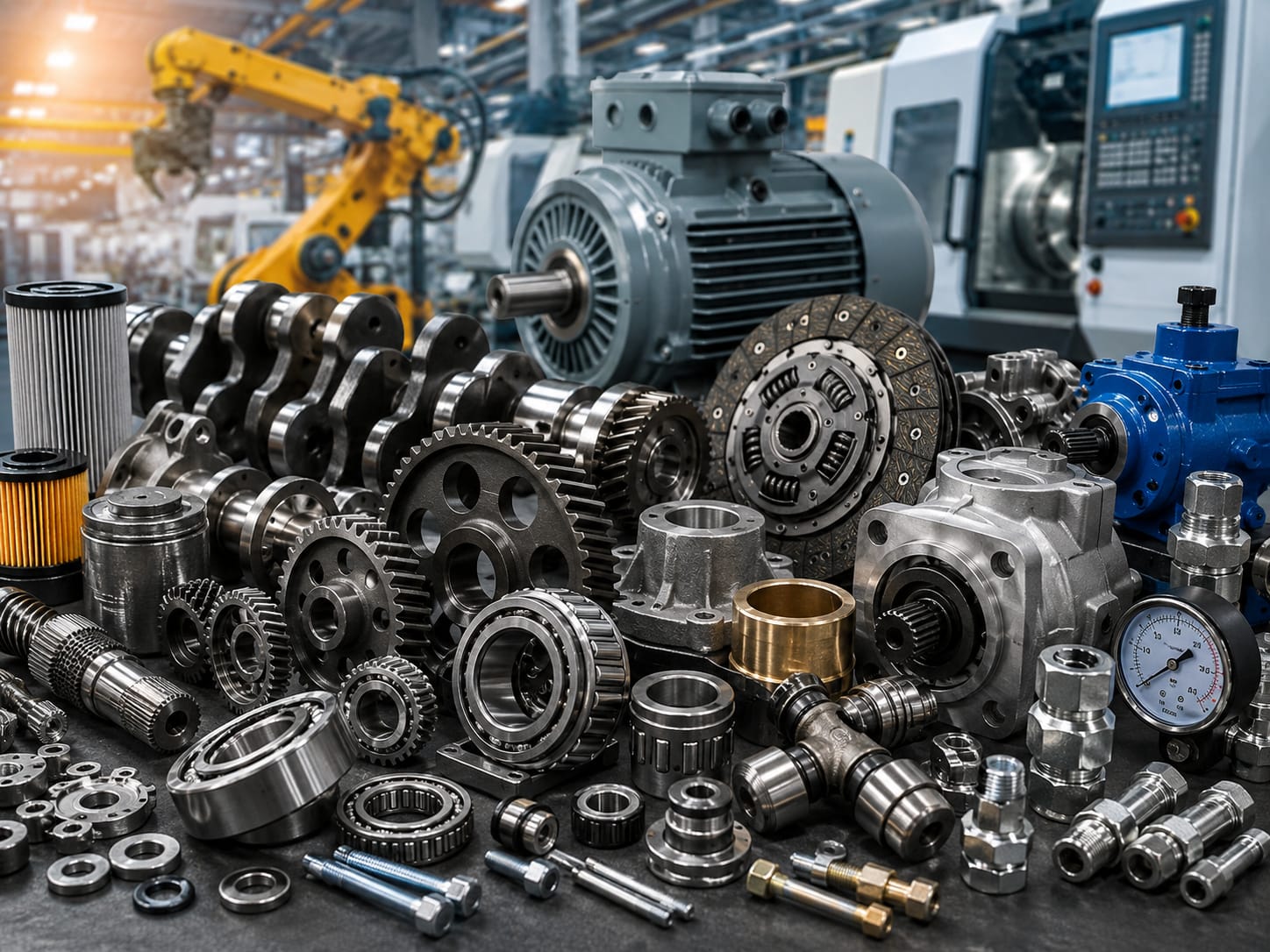 Industrial machinery imported into Pakistan