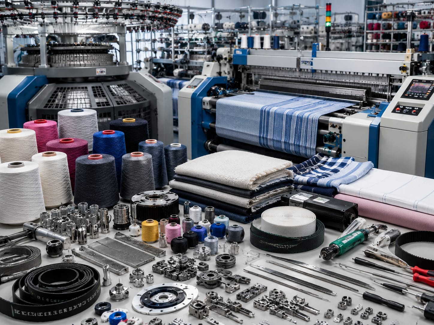 Textile machinery and accessories imported into Pakistan
